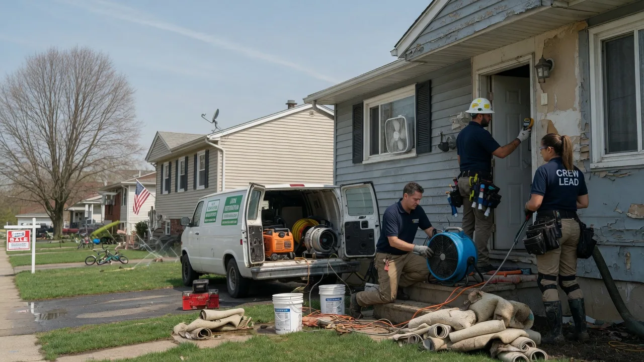 Flood Cleanup in Augusta Springs, VA near me