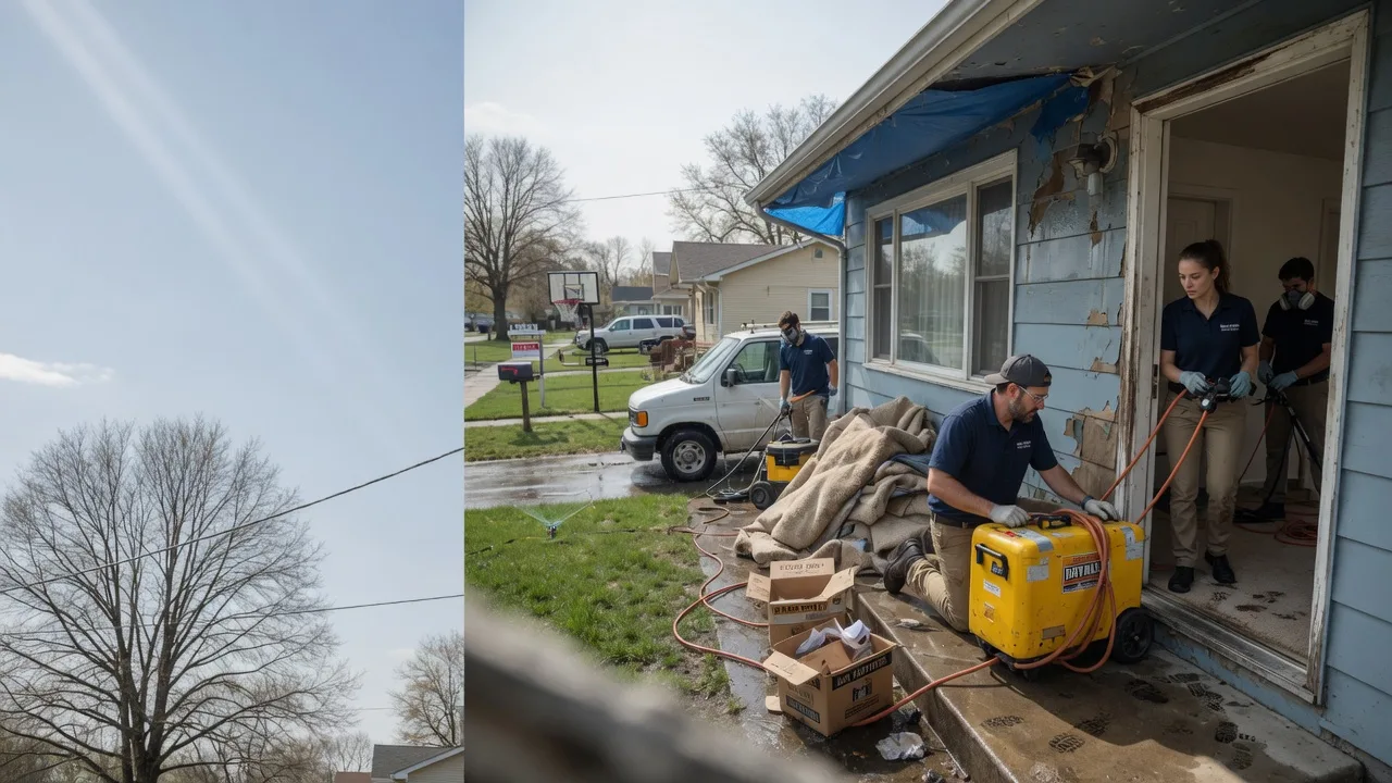 Basement Flood Cleanup in Augusta Springs, VA near me